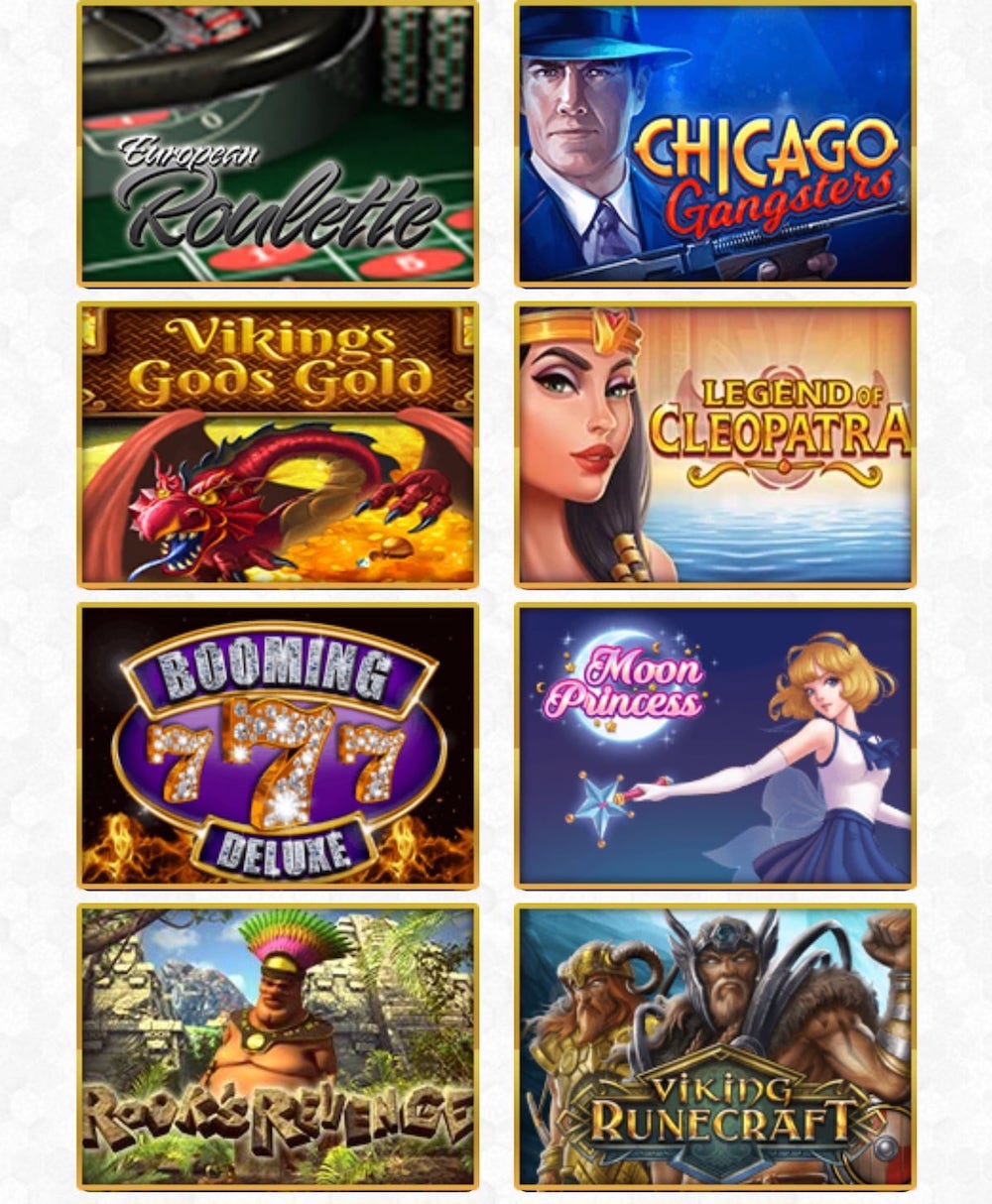 les jeux disponibles sur unique casino